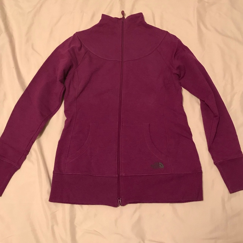 Purple North Face Sweater View 2